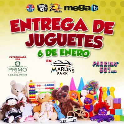 SBS RADIO MIAMI MEGATV LAMUSICA Y PRIMO CASH HARÁN FELICES A MILES DE NIÑOS ESTE DÍA DE REYES CON UNA EXTRAORDINARIA ENTREGA DE JUGUETES