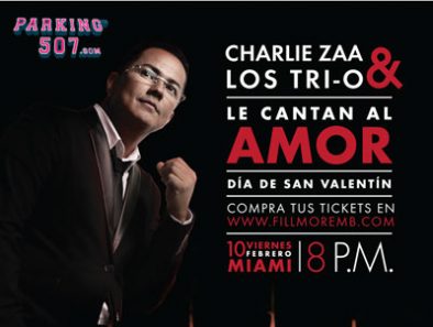 CHARLIE ZAA Y LOS TRI-O LE CANTAN AL AMOR Y A LA AMISTAD