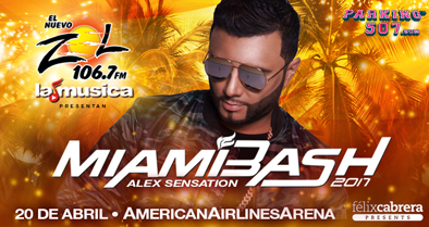 ALEX SENSATION MIAMIBASH 2017