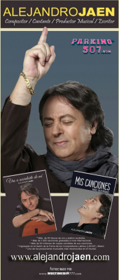 Alejandro Jaén invita a la presentación de sus libros