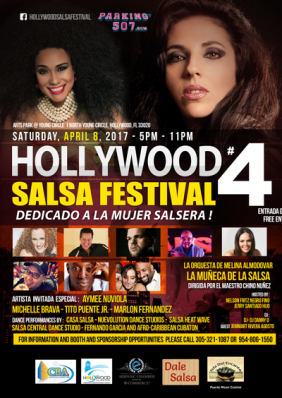 Melina Almodóvar lista para el Hollyood Salsa Festival