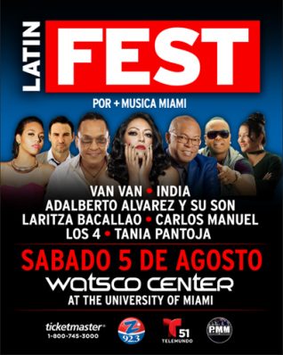 SÁBADO 5 DE AGOSTO EN EL WATSCO CENTER DE LA UNIVERSIDAD DE MIAMI